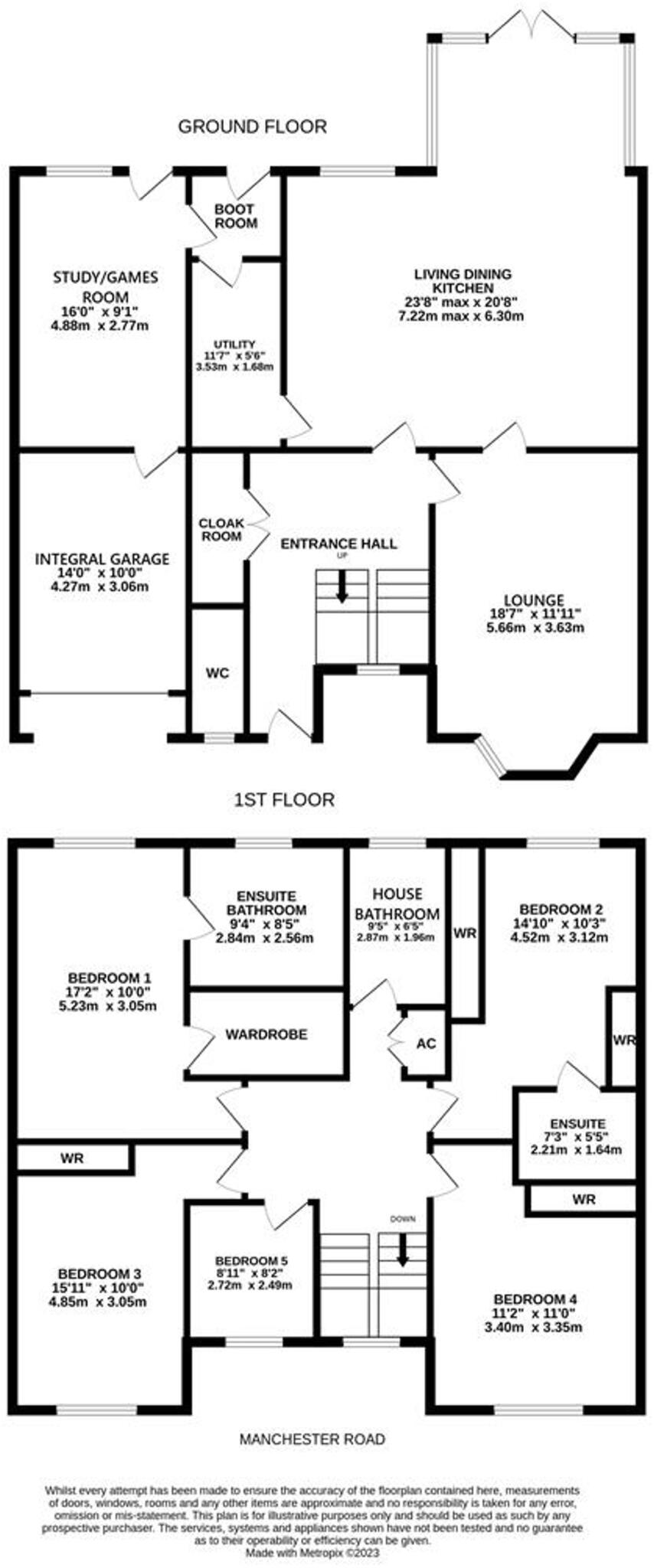 Rowan House, Manchester Road, Millhouse Green floorplan