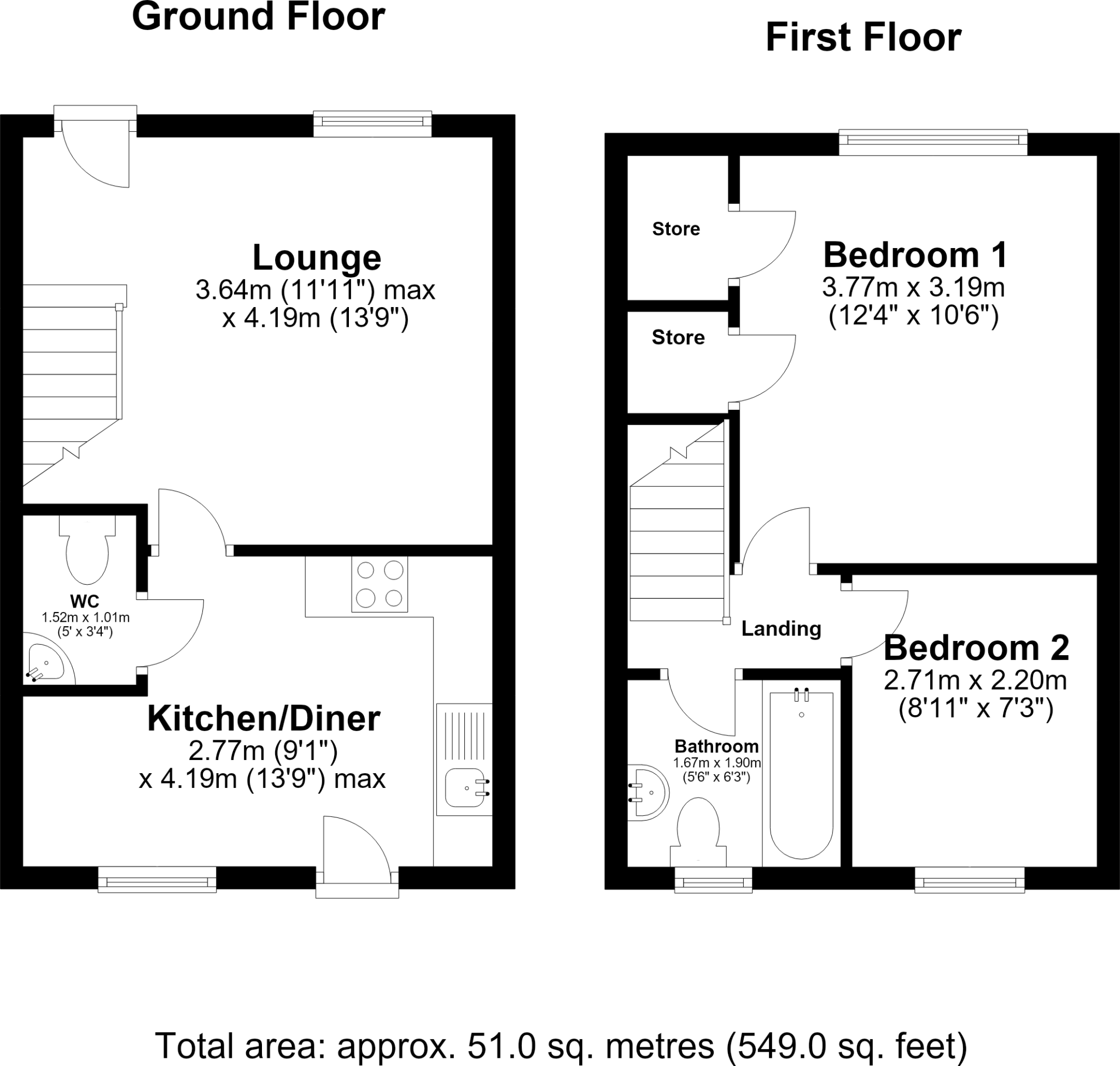 Dunkirk Road, Lincoln floorplan