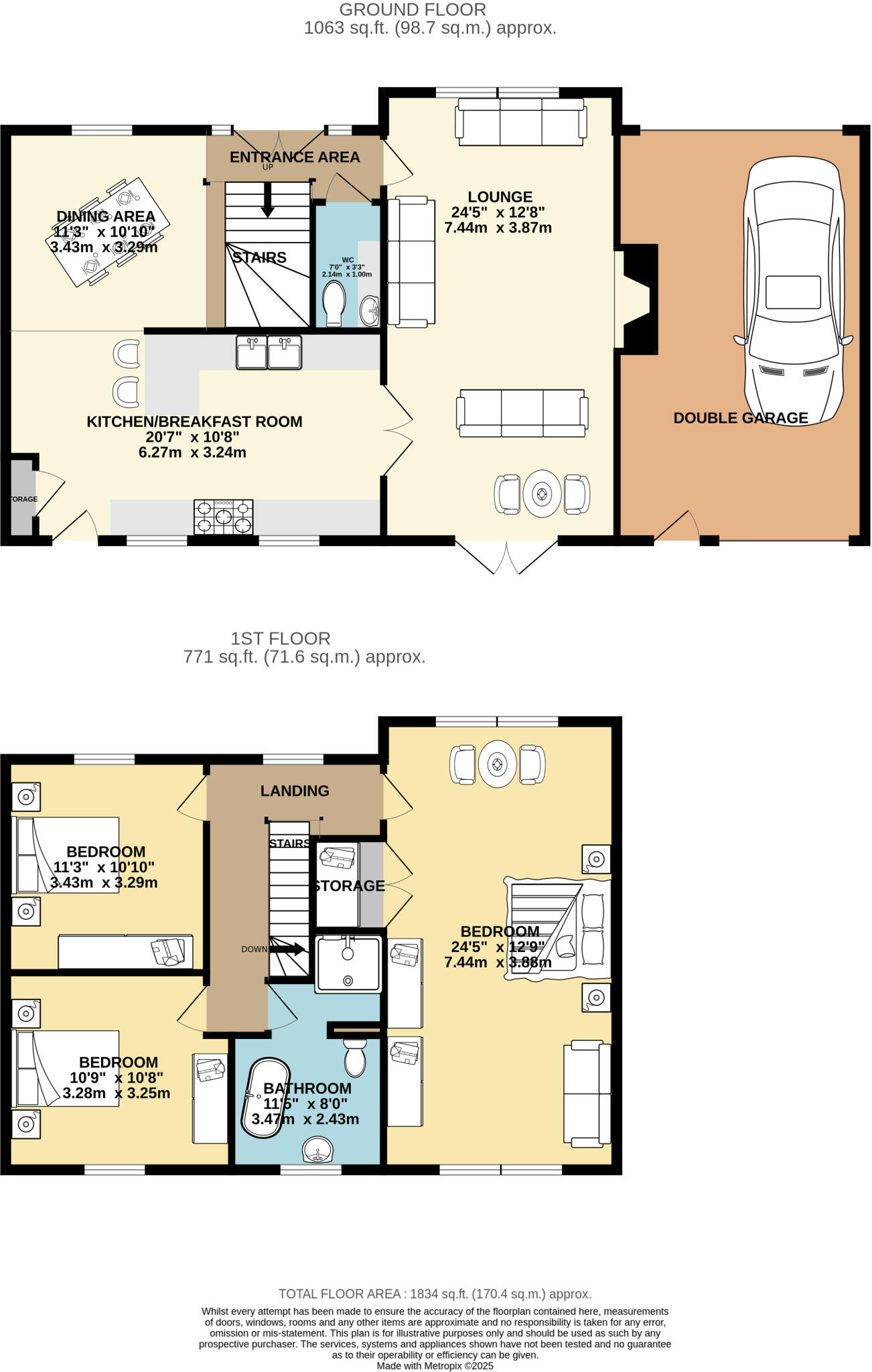 Hay Green, Fishlake, Doncaster floorplan