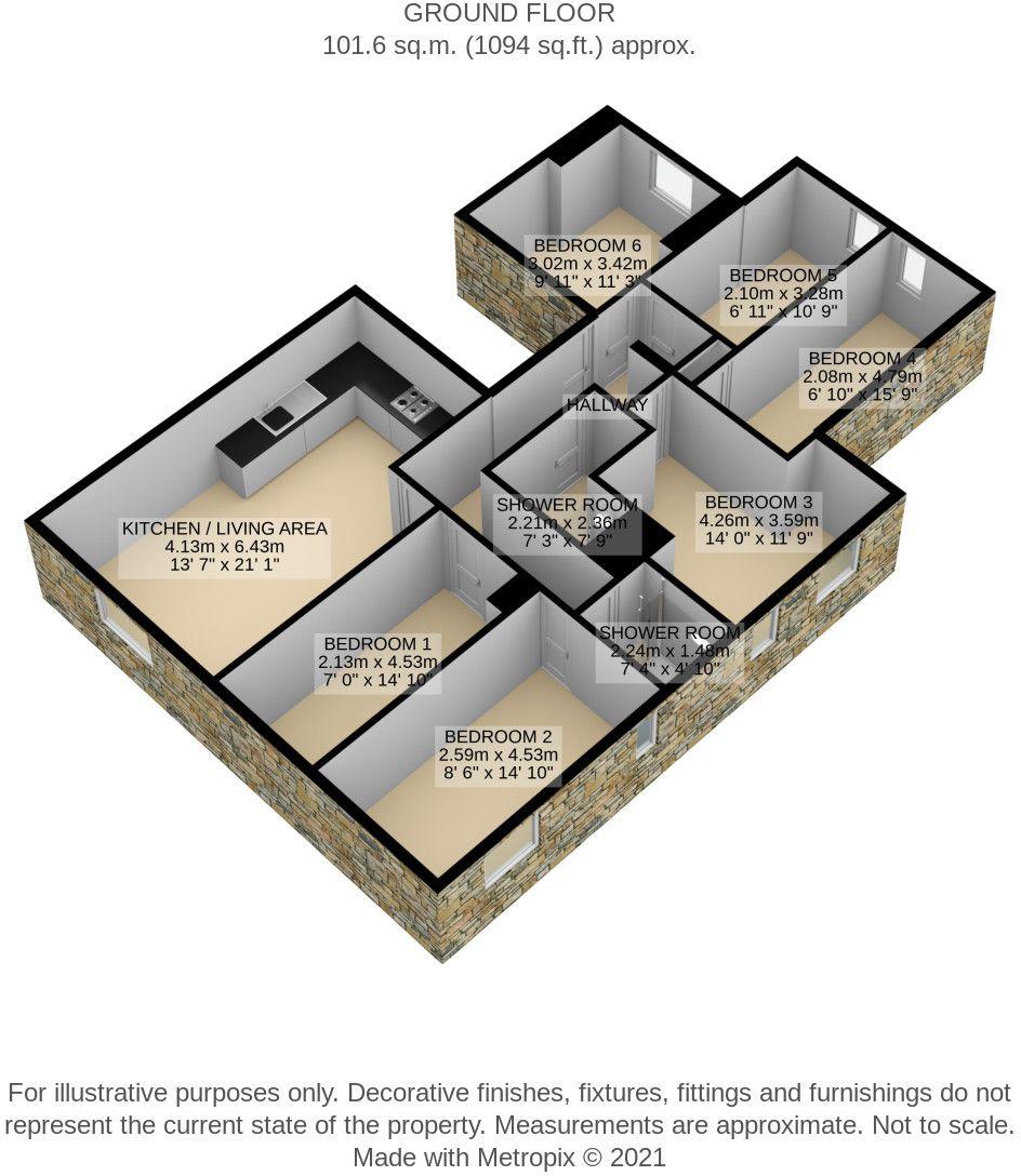 Eaton Crescent, Bristol, BS8 floorplan