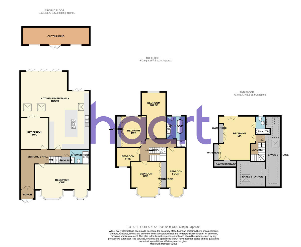 Canterbury Avenue, Ilford floorplan