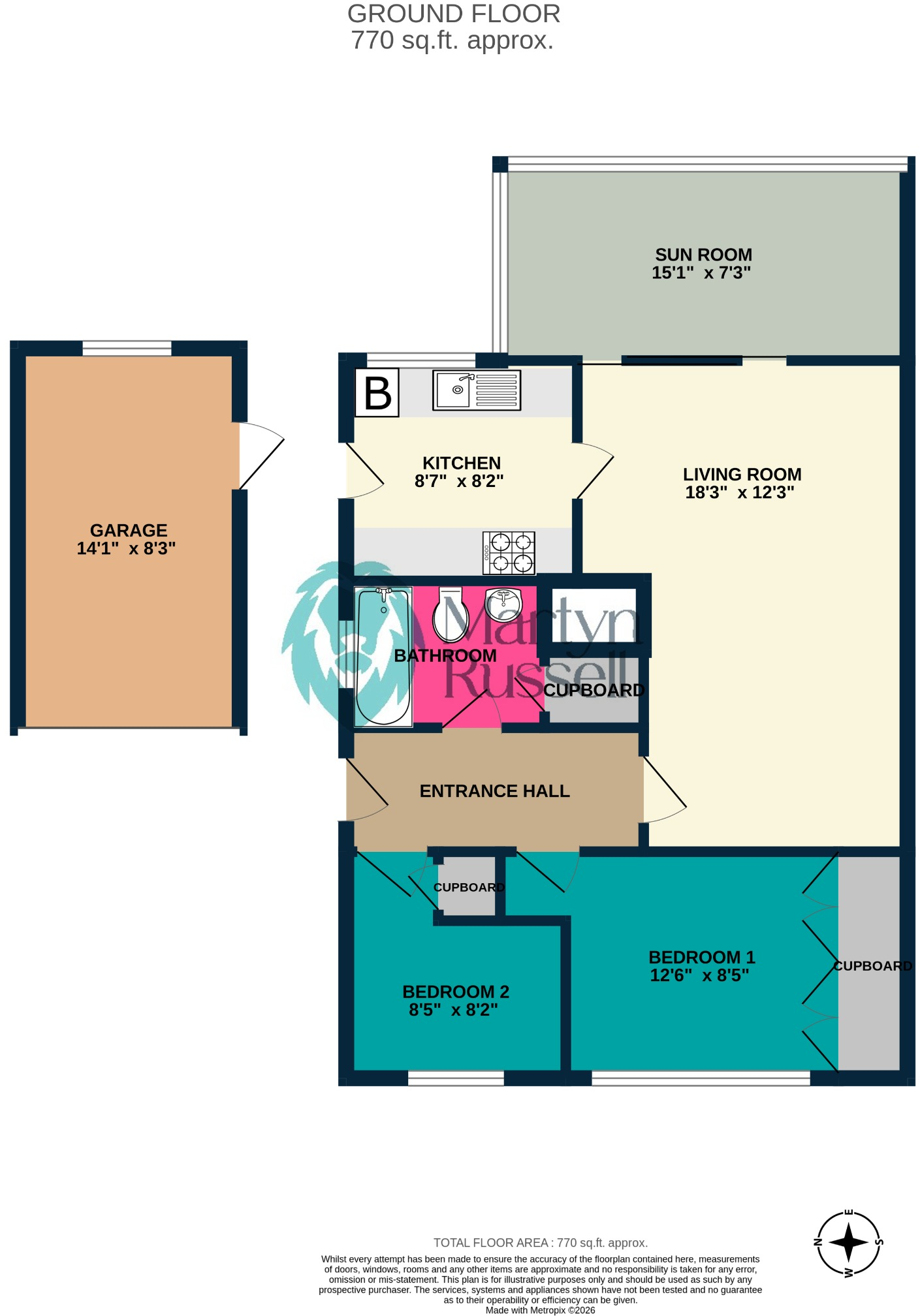 Stoneham Close, Tilehurst, Reading, Berkshire, RG30 4HD floorplan