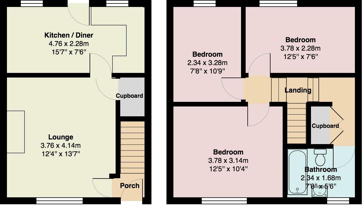 Willow Lane, Lancaster floorplan