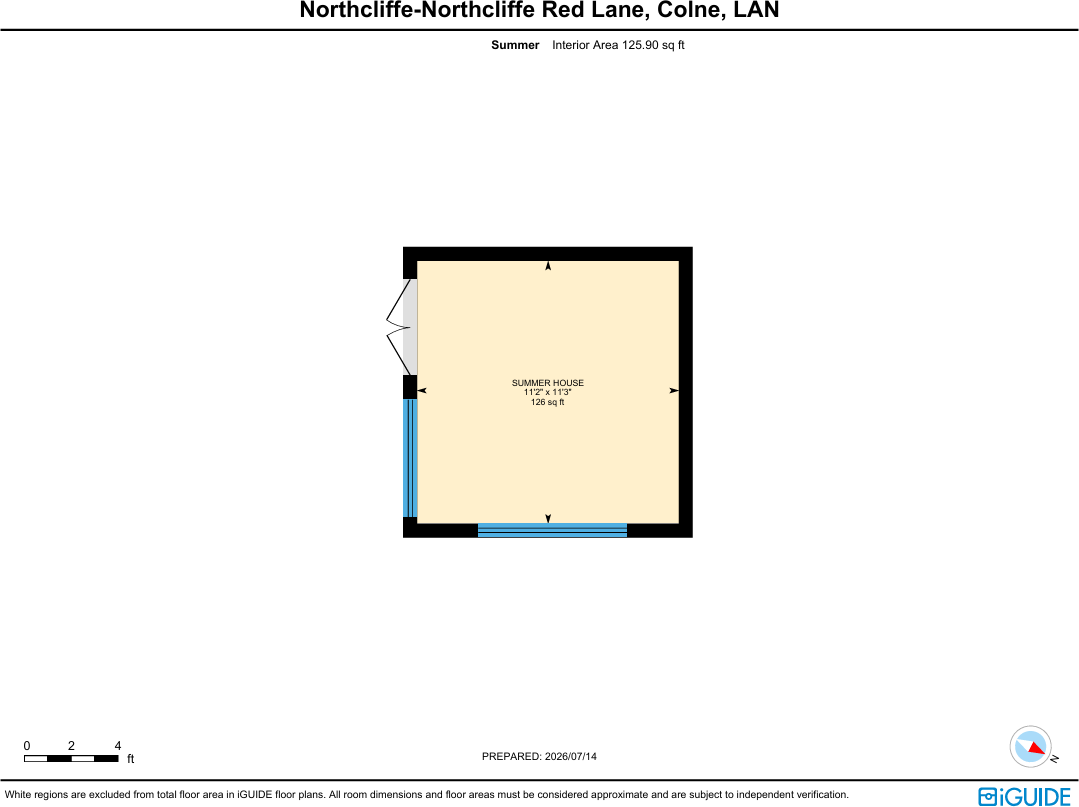 Red Lane, Colne, Lancashire, BB8 floorplan