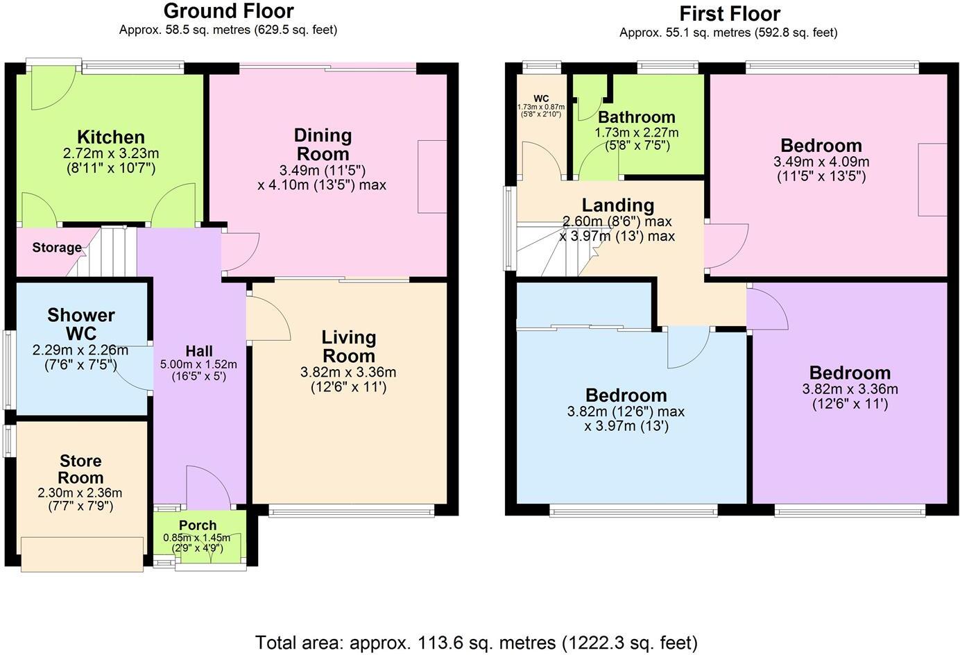 Richard Cooper Road, Lichfield floorplan