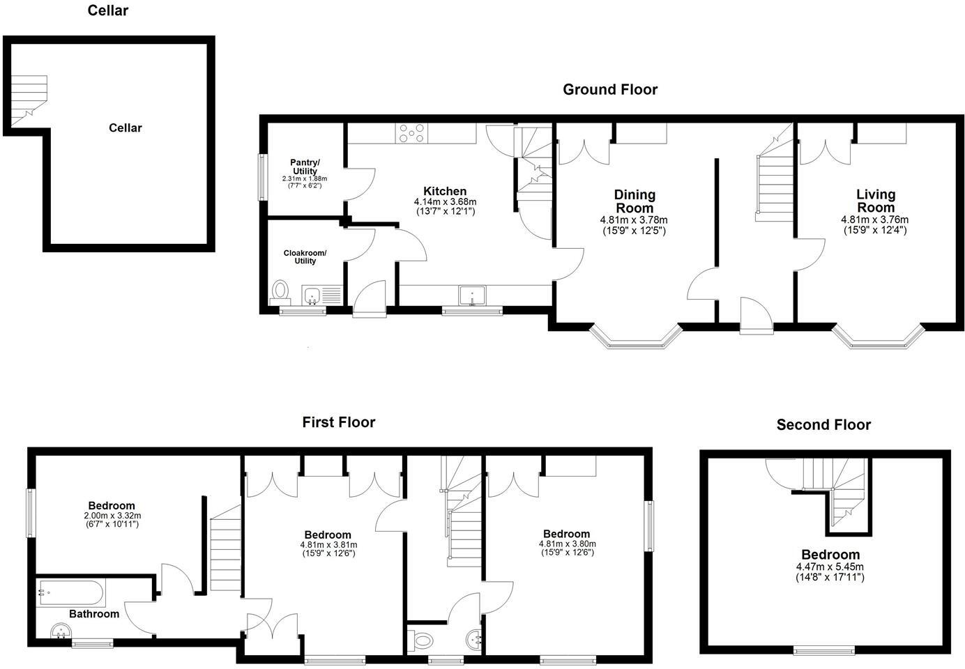 2, Cromwell Road, Maidstone floorplan