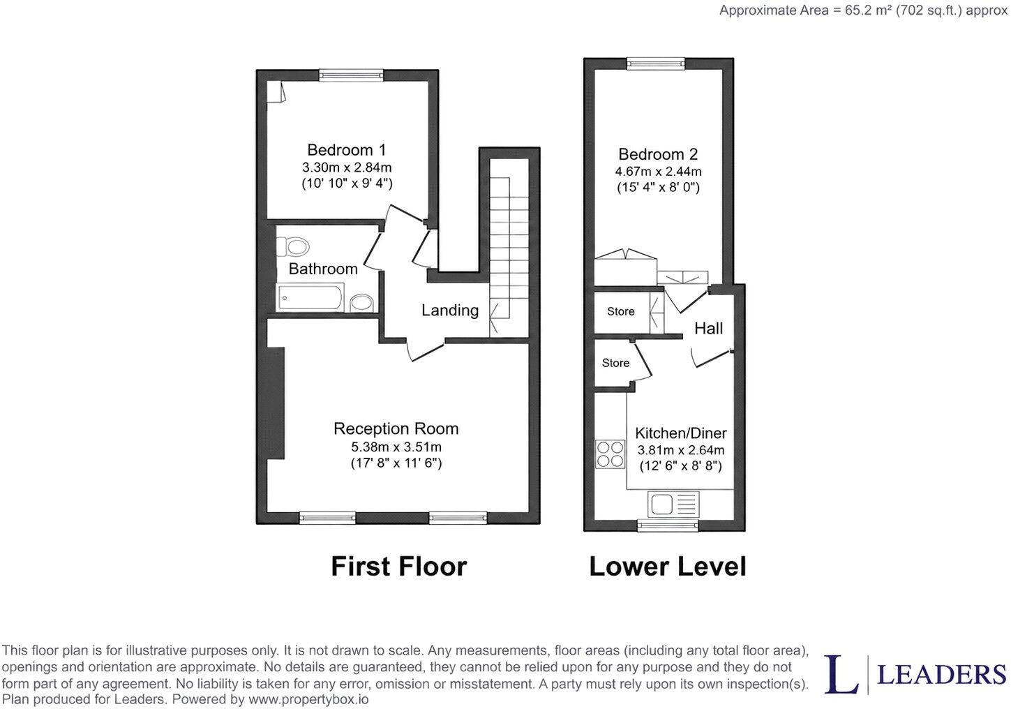 Eastdown Park, London, SE13 floorplan