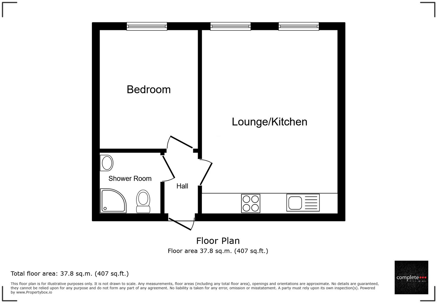 Woodside Park, Rugby floorplan