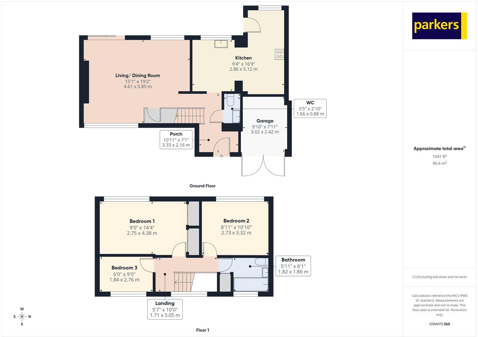 Ambrose Road, Tadley, Hampshire, RG26 floorplan