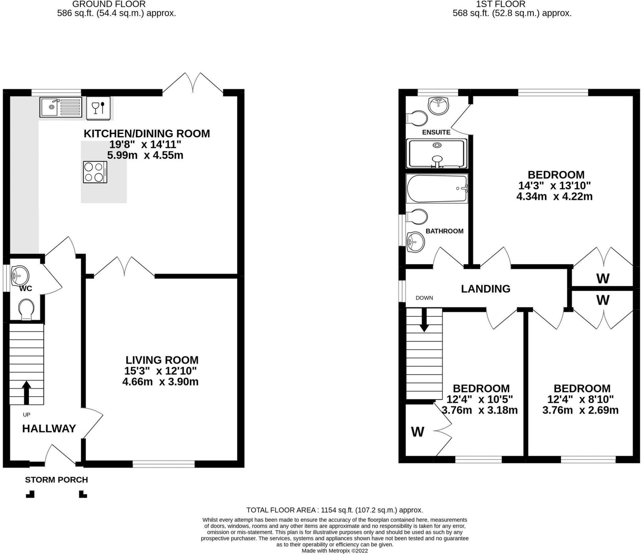 Oak Crescent, Walton floorplan
