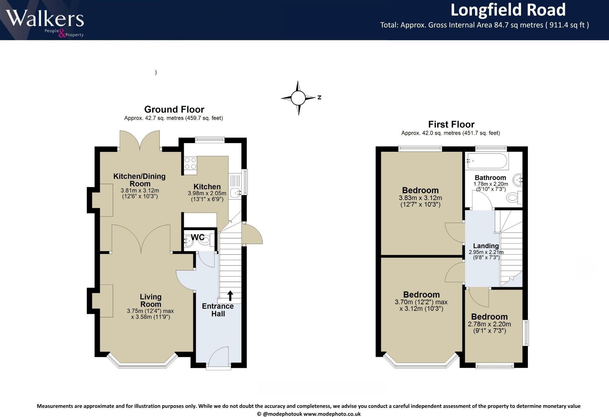 Longfield Road, Chelmsford floorplan