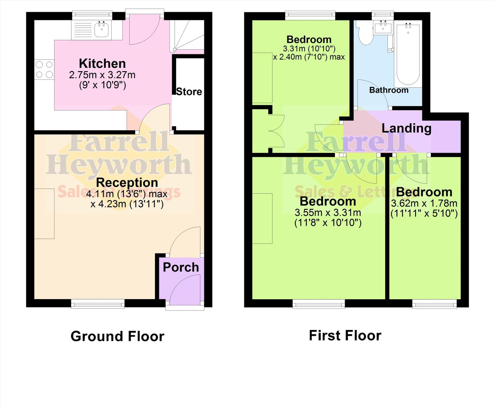 St. Georges Road, Preston floorplan