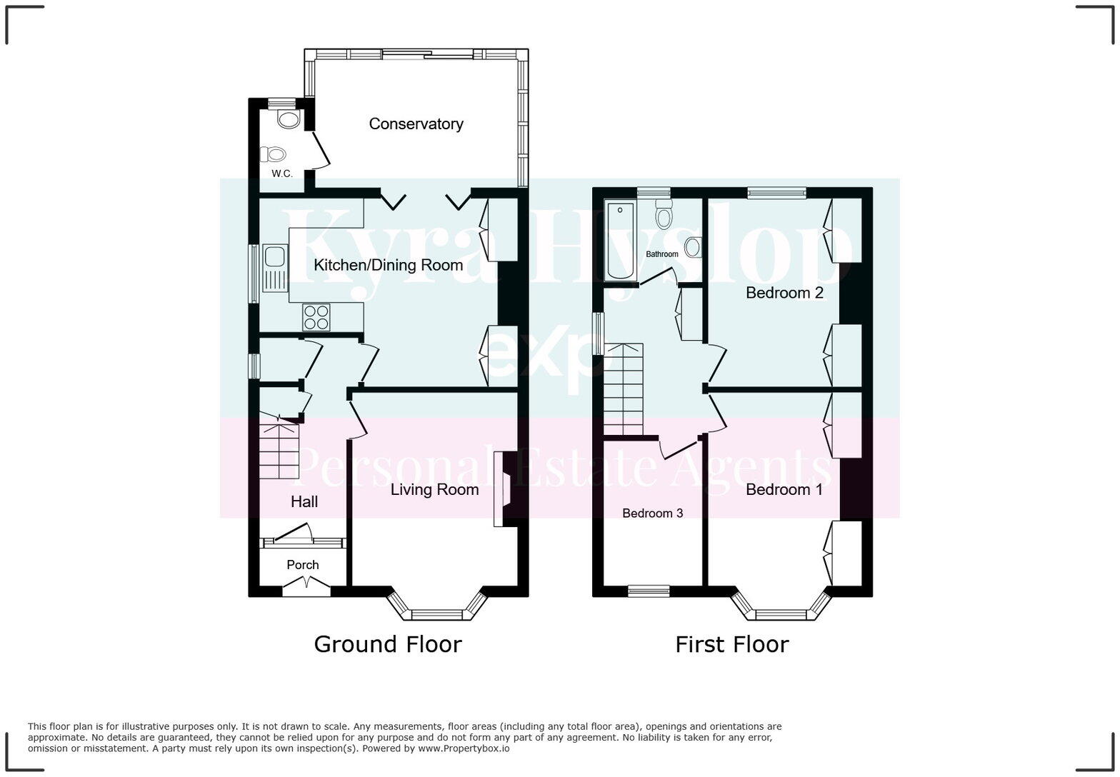 Conrad Avenue, Exeter, EX4 8DE floorplan