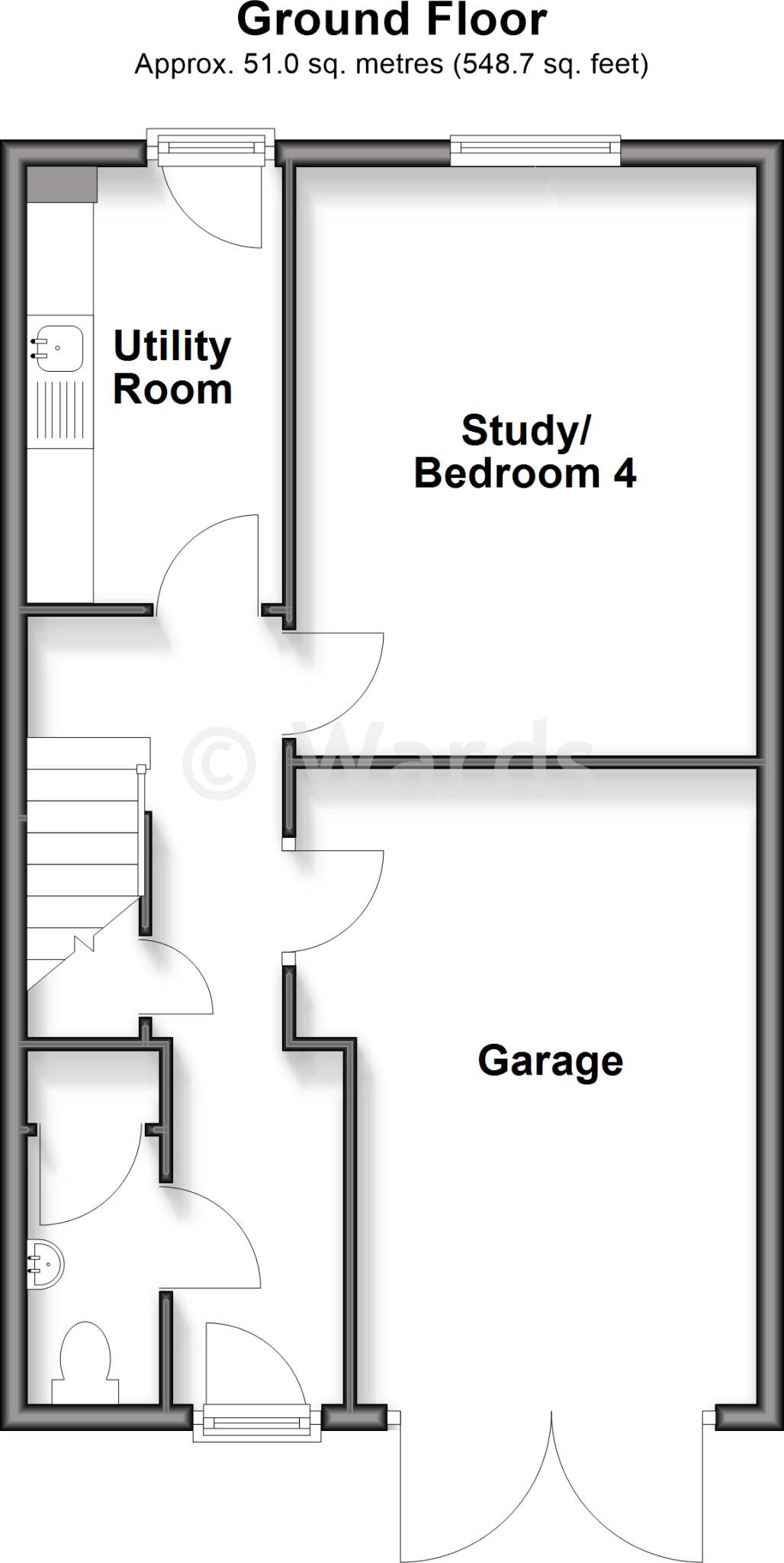 Cavalry Court, Deal floorplan