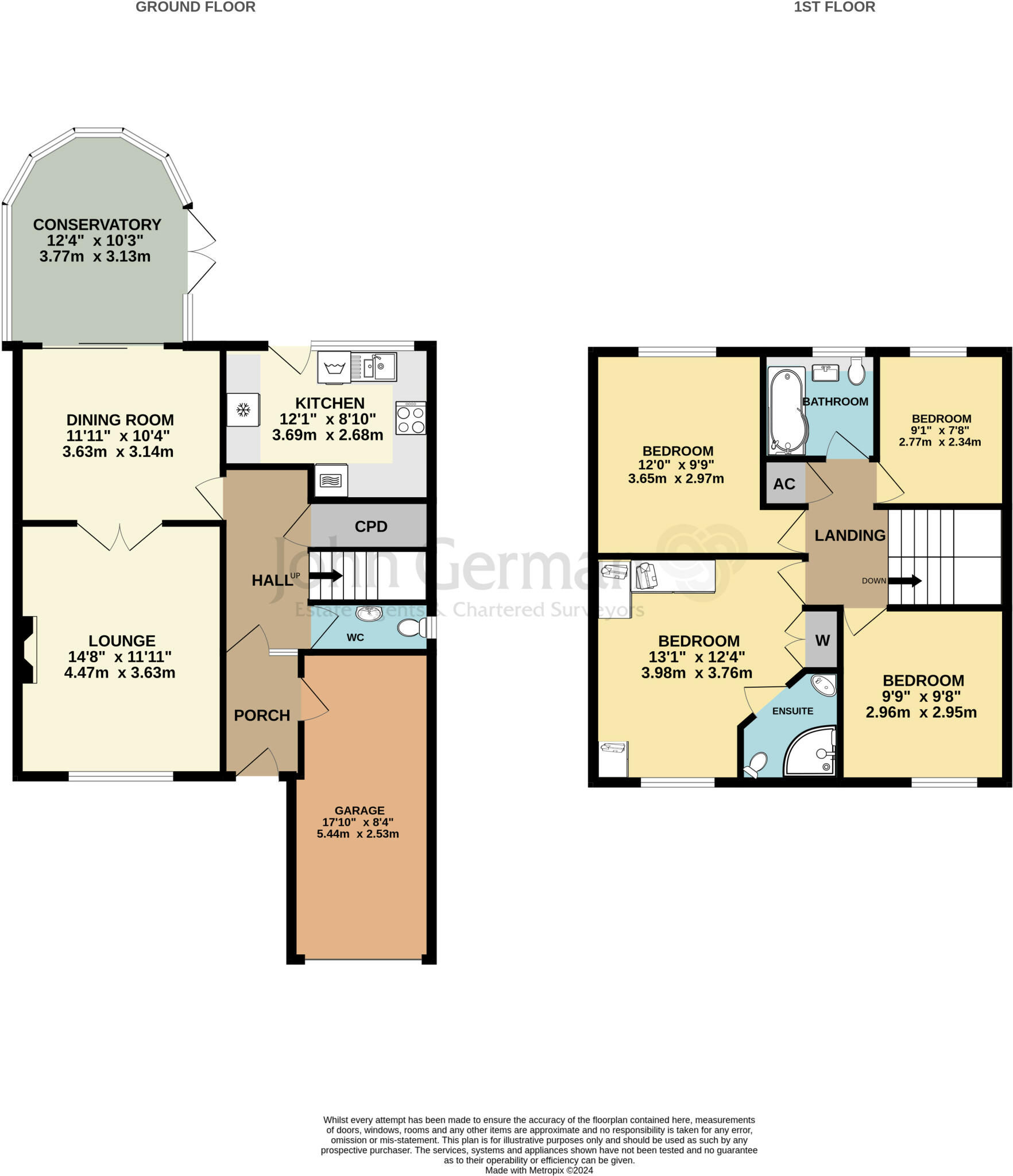 St. Mary's Close, Checkley floorplan