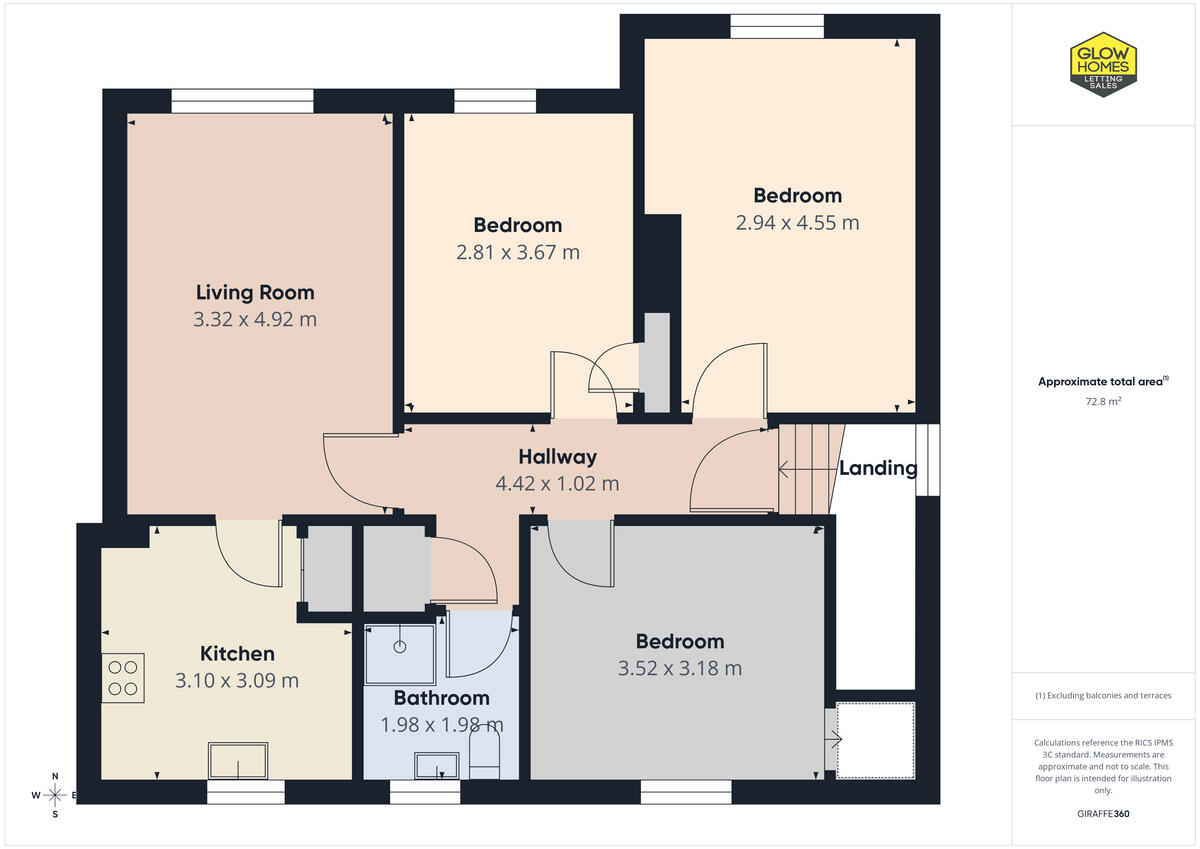 80, Scott Road, Irvine, KA12 8 floorplan