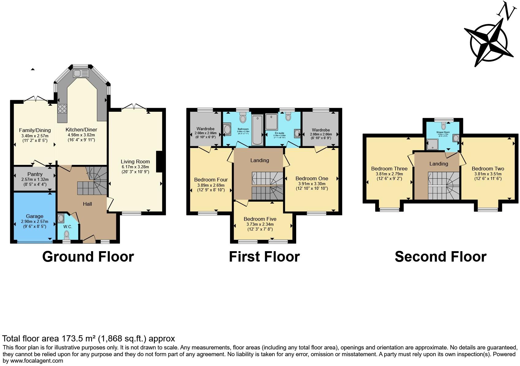 Cardinal Way, Mansfield, NG21 floorplan