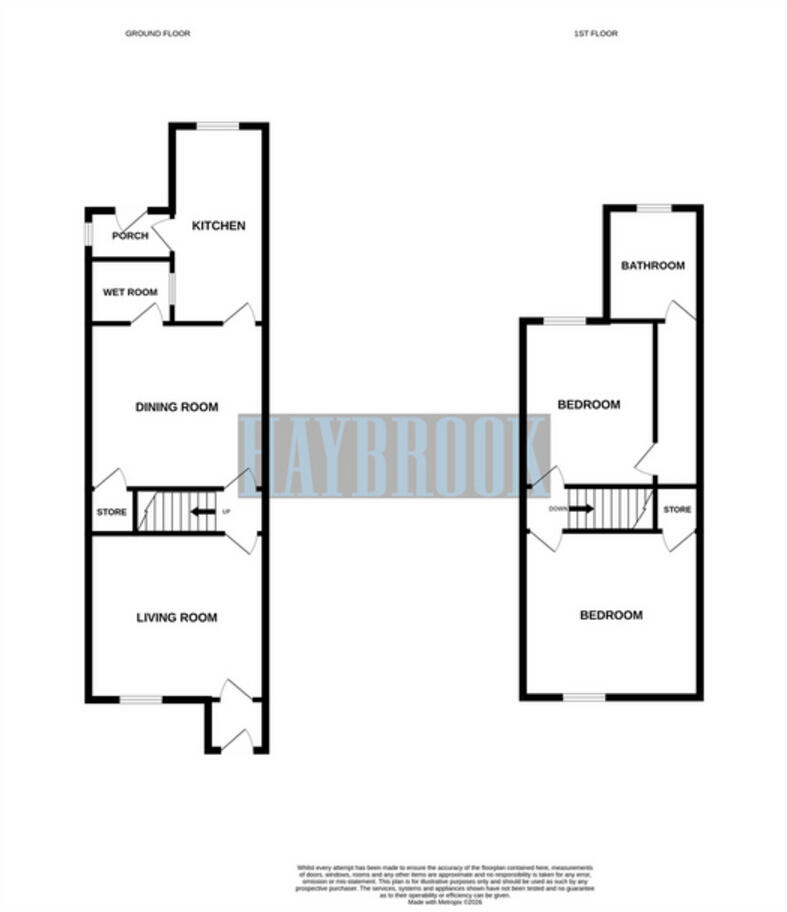 Barnsley Road, Brierley floorplan