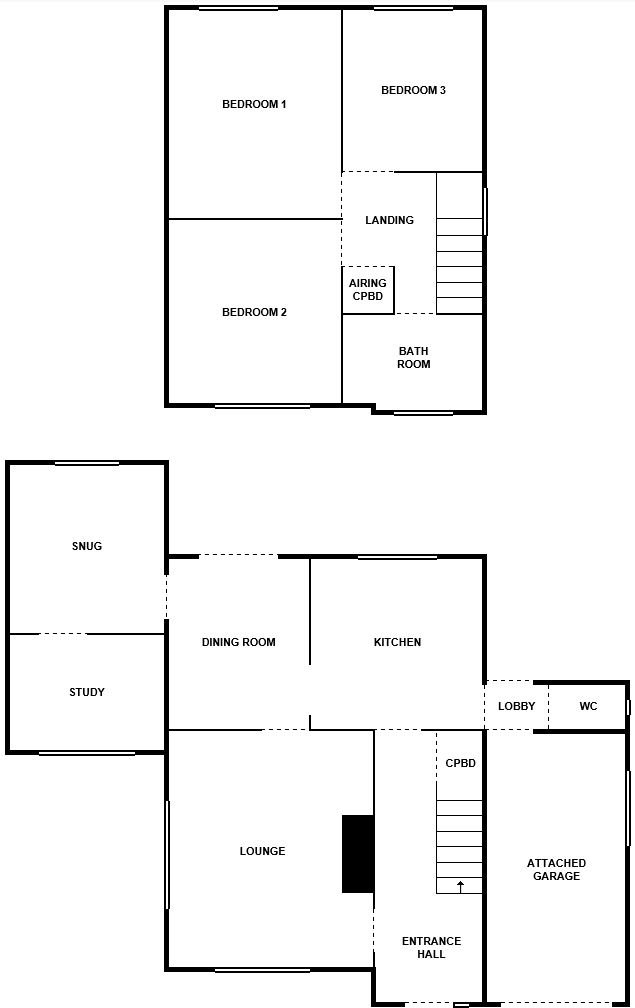 Spenser Avenue, North Walsham floorplan