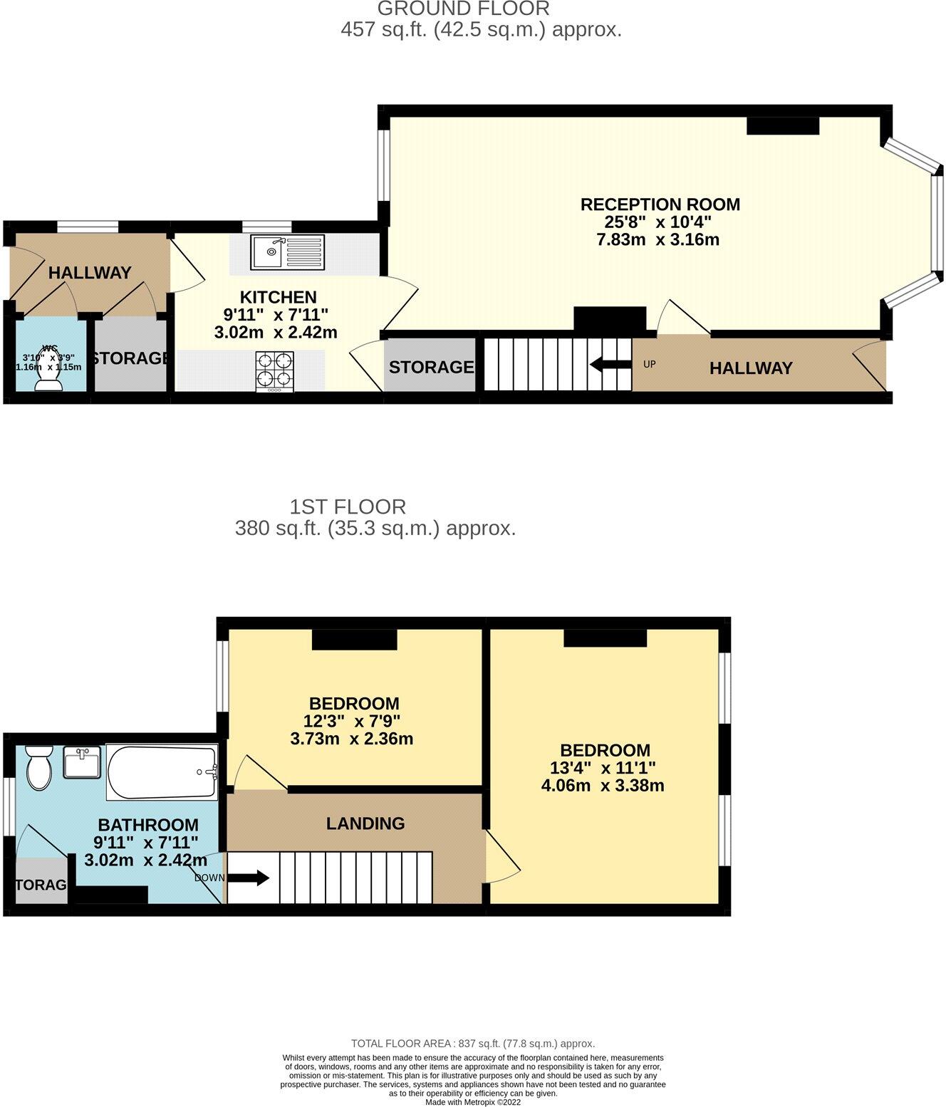 Catherine Street, Reading, Berkshire, RG30 floorplan