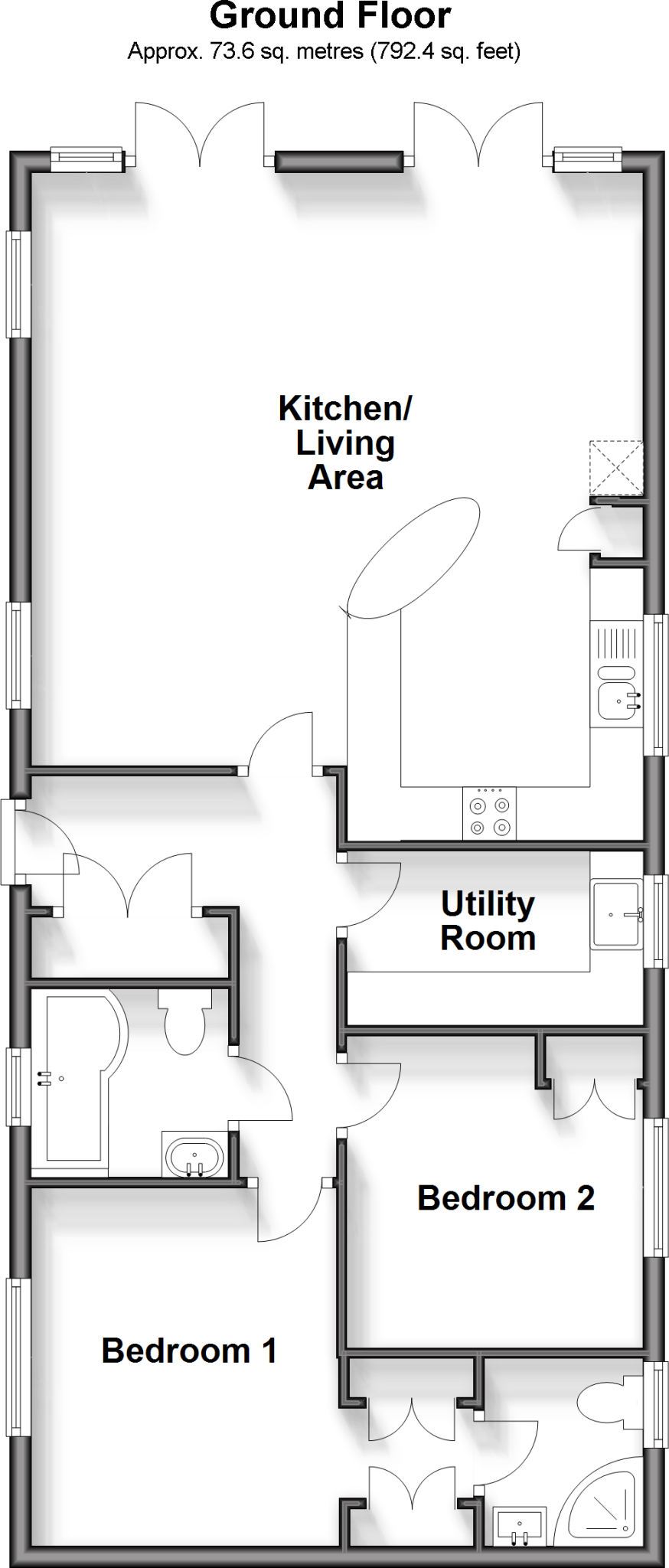 The Heath, East Malling, West Malling, Kent floorplan