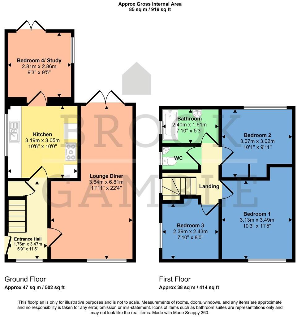 Langney Rise, Eastbourne floorplan