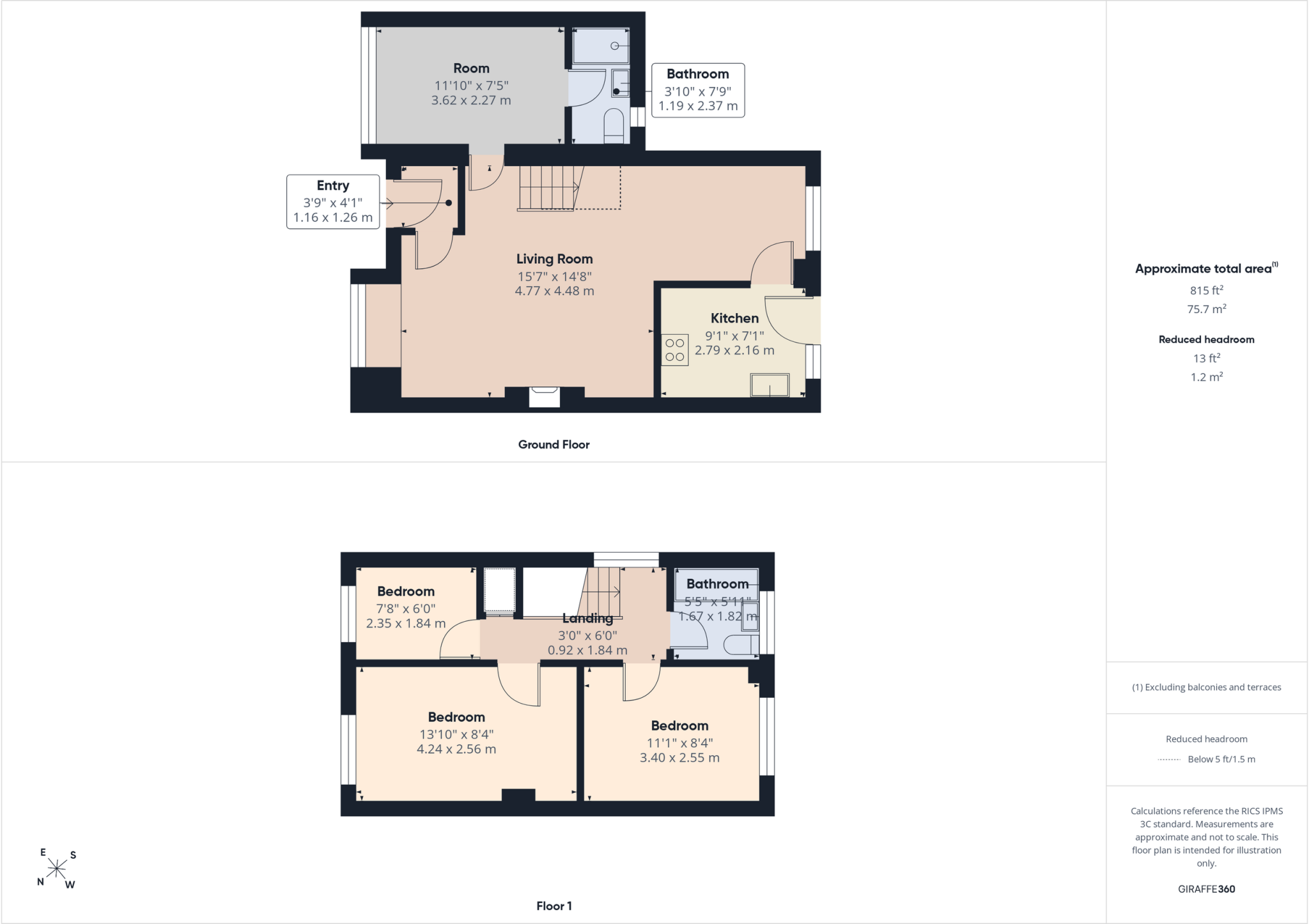 Reculver Close, Sunnyhill floorplan