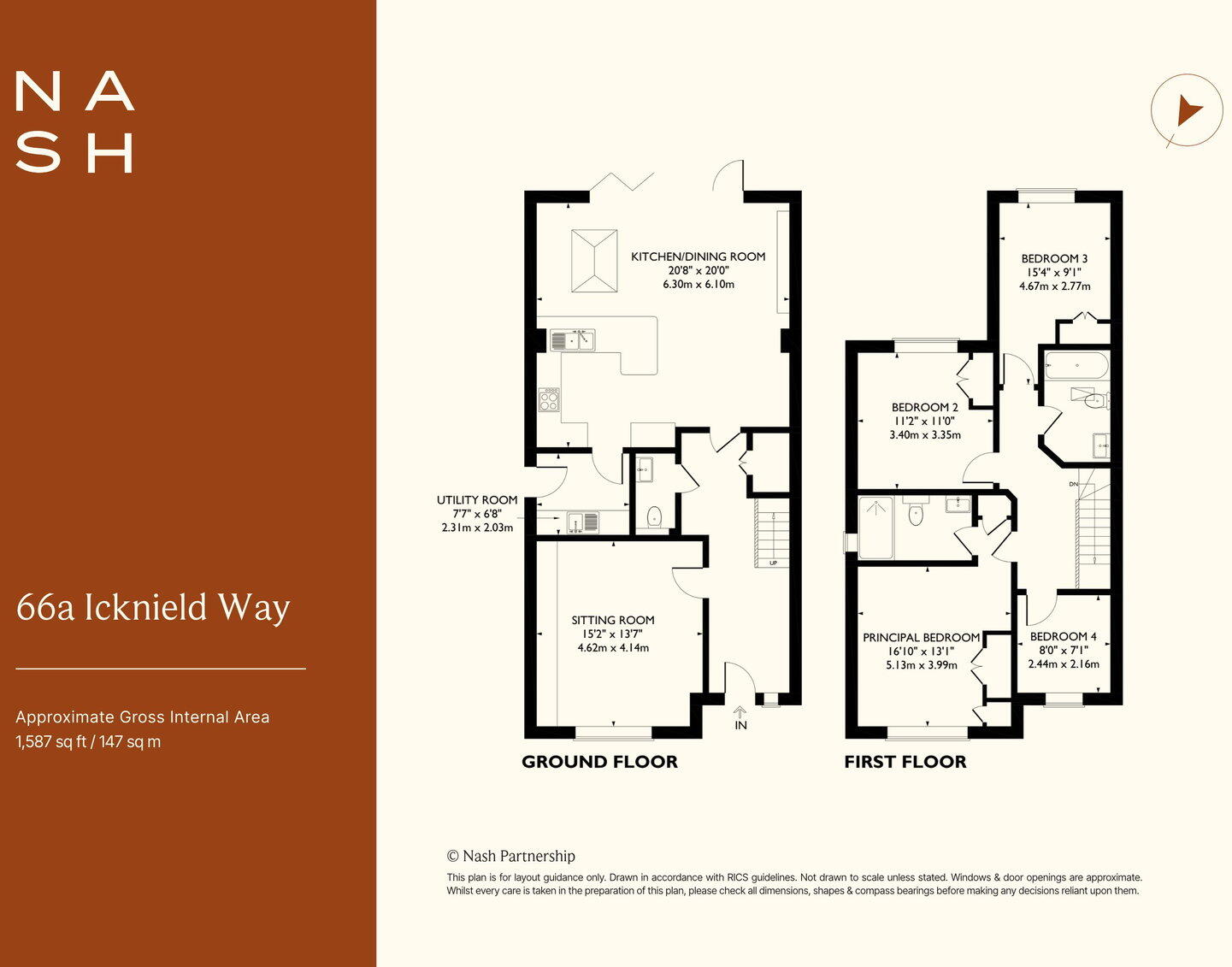 Icknield Way, Tring, Hertfordshire HP23 floorplan