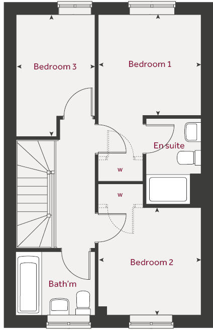 Burdock Street
Corby
NN17 5JJ floorplan