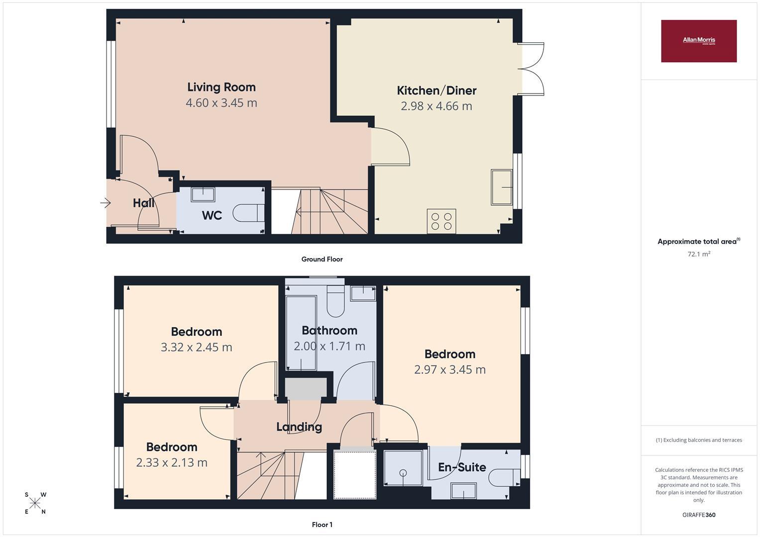 Poplar Gardens, Malvern floorplan