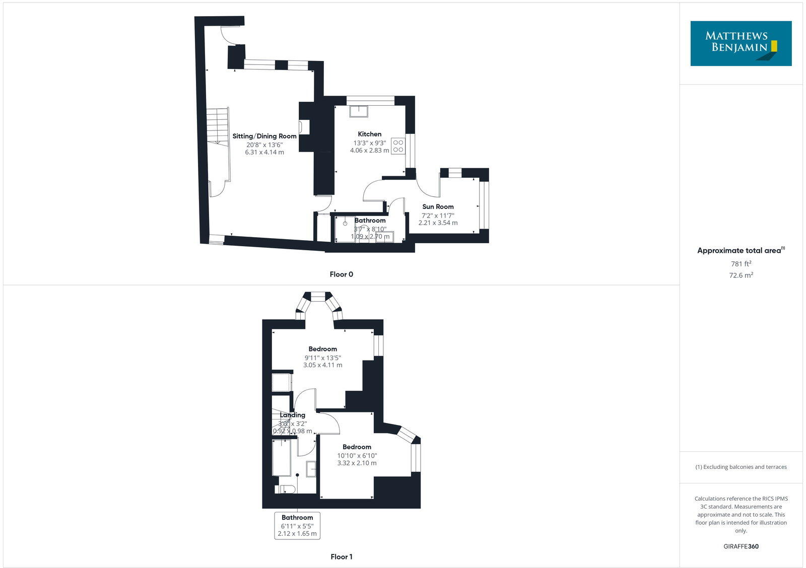 North Syke North Road Ambleside LA22 9DT floorplan