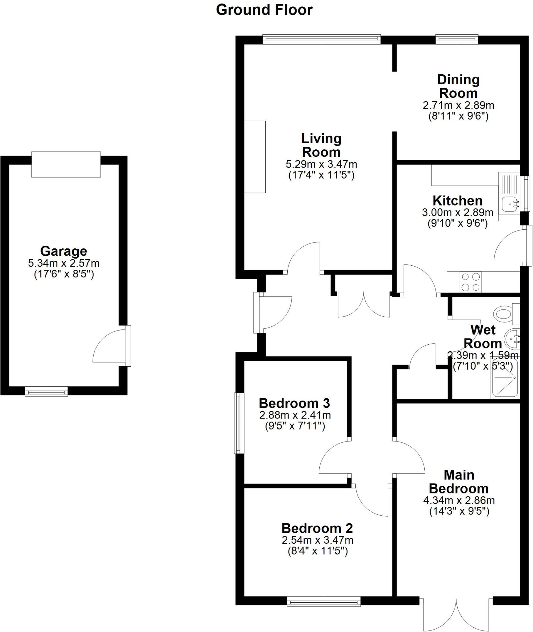 College Green, Handbridge, Chester floorplan