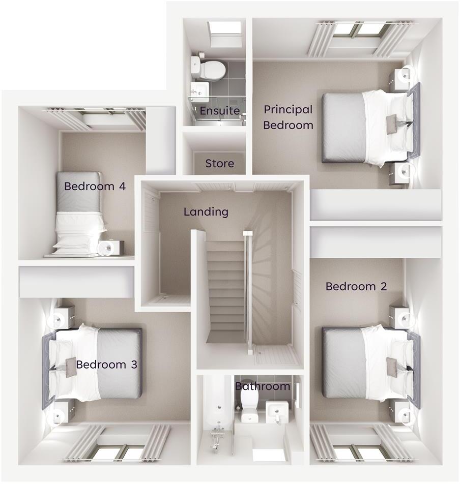 The Wisteria, Tenter Hill Gardens, Shepley, HD8 8GL floorplan