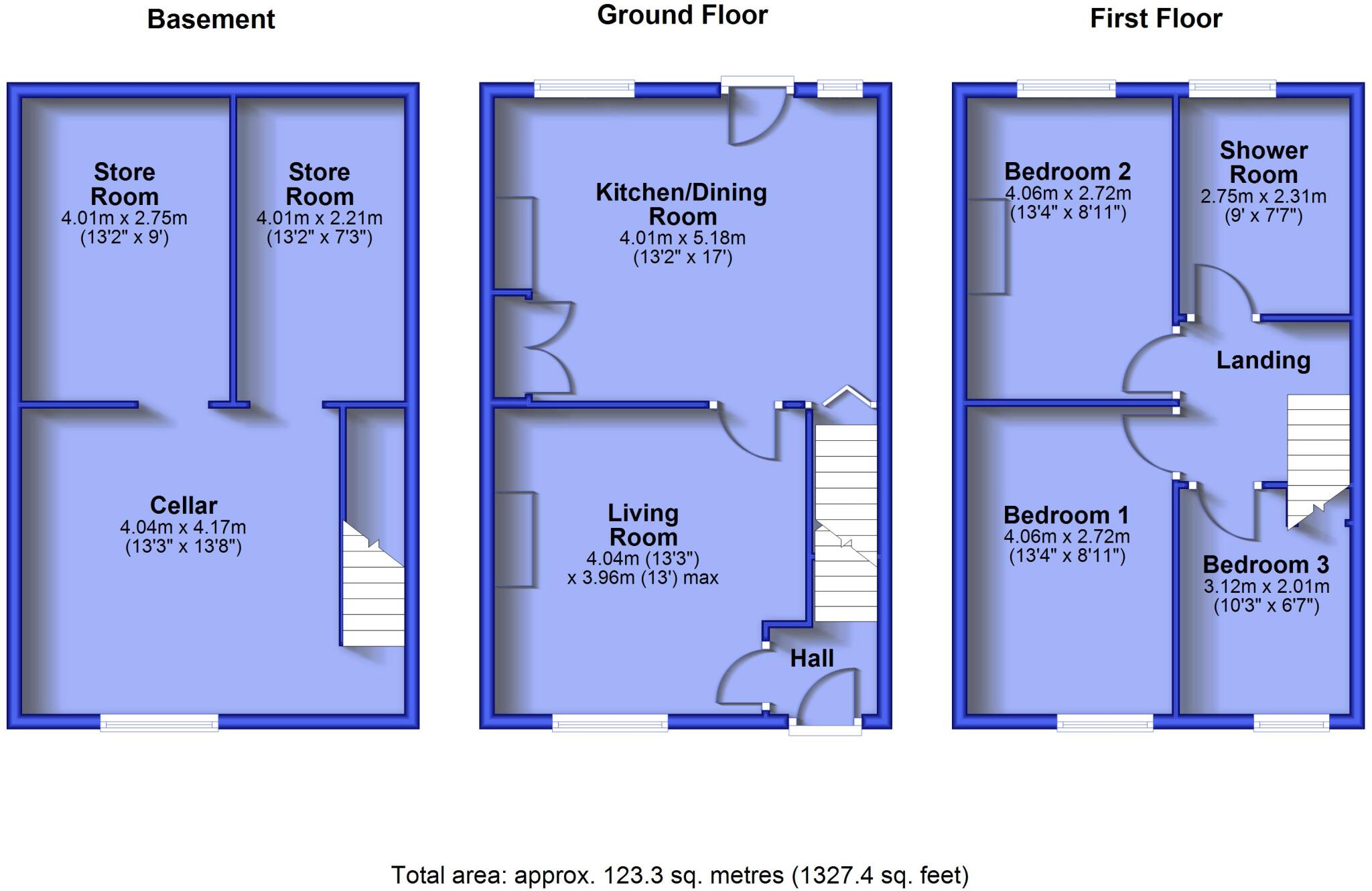 Scar Lane, Golcar, Huddersfield, West Yorkshire, HD7 floorplan