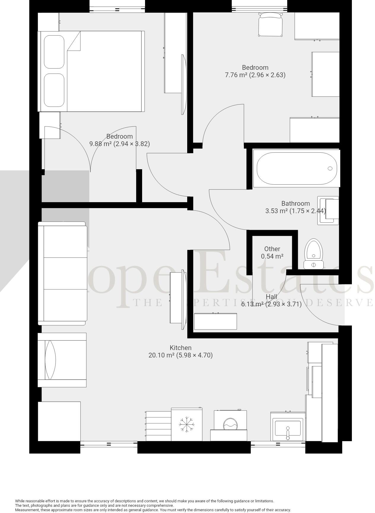 Windsor Court Stoney Stanton floorplan