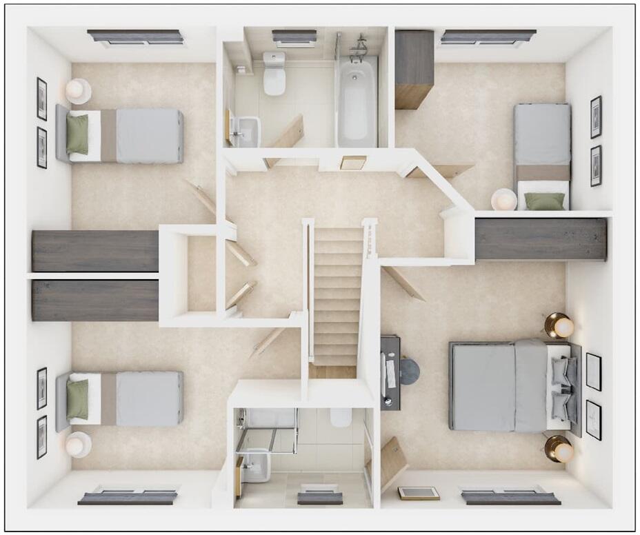 Bramcote Grange, Wentworth Drive, Nuneaton, Warwickshire, CV11 6NX floorplan