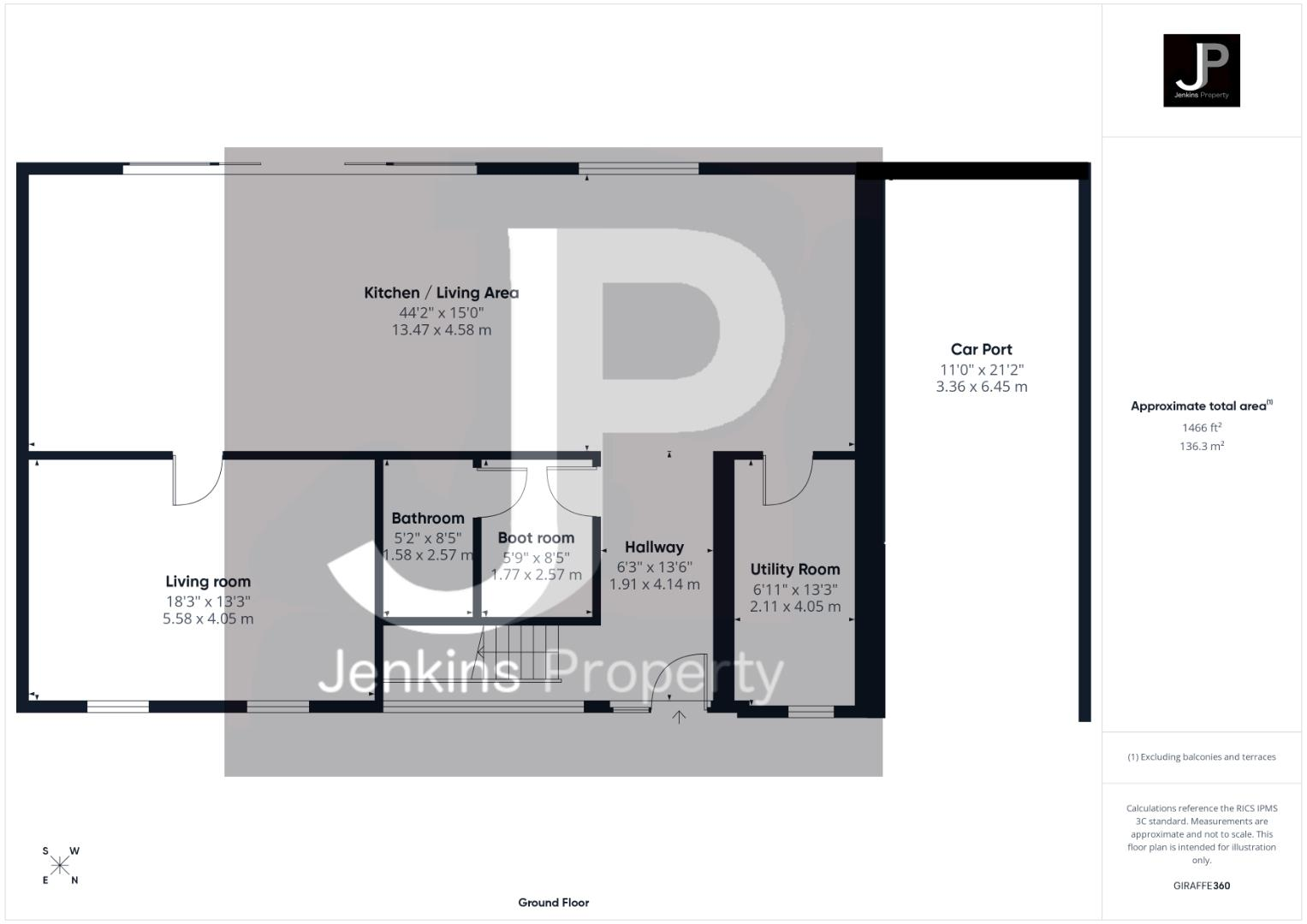 Doddinghurst Road, Pilgrims Hatch, Brentwood floorplan