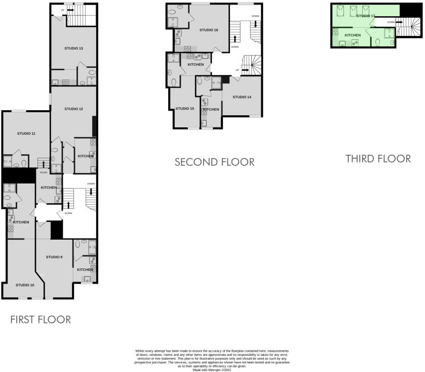 Flat 17, 160 Upper New Walk, Leicester, LE1 floorplan