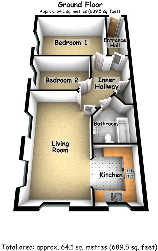 Lauren Close, Oldham, Greater Manchester, OL4 floorplan