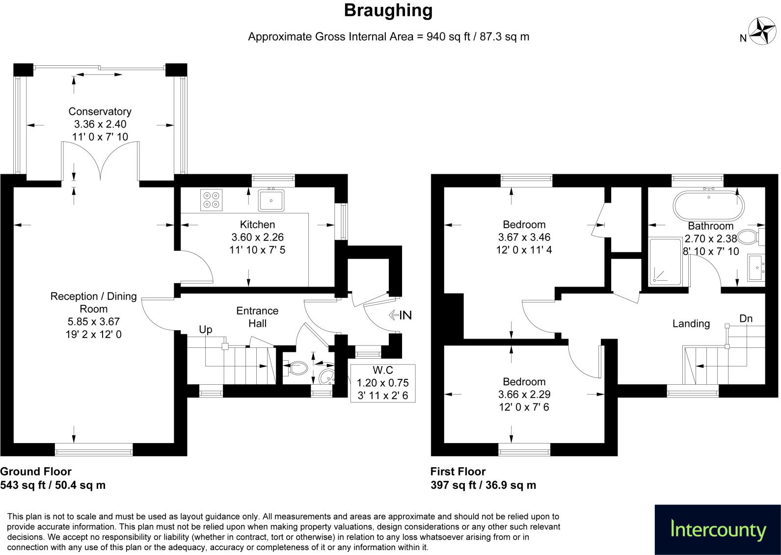 Braughing, Ware, Hertfordshire, SG11 floorplan