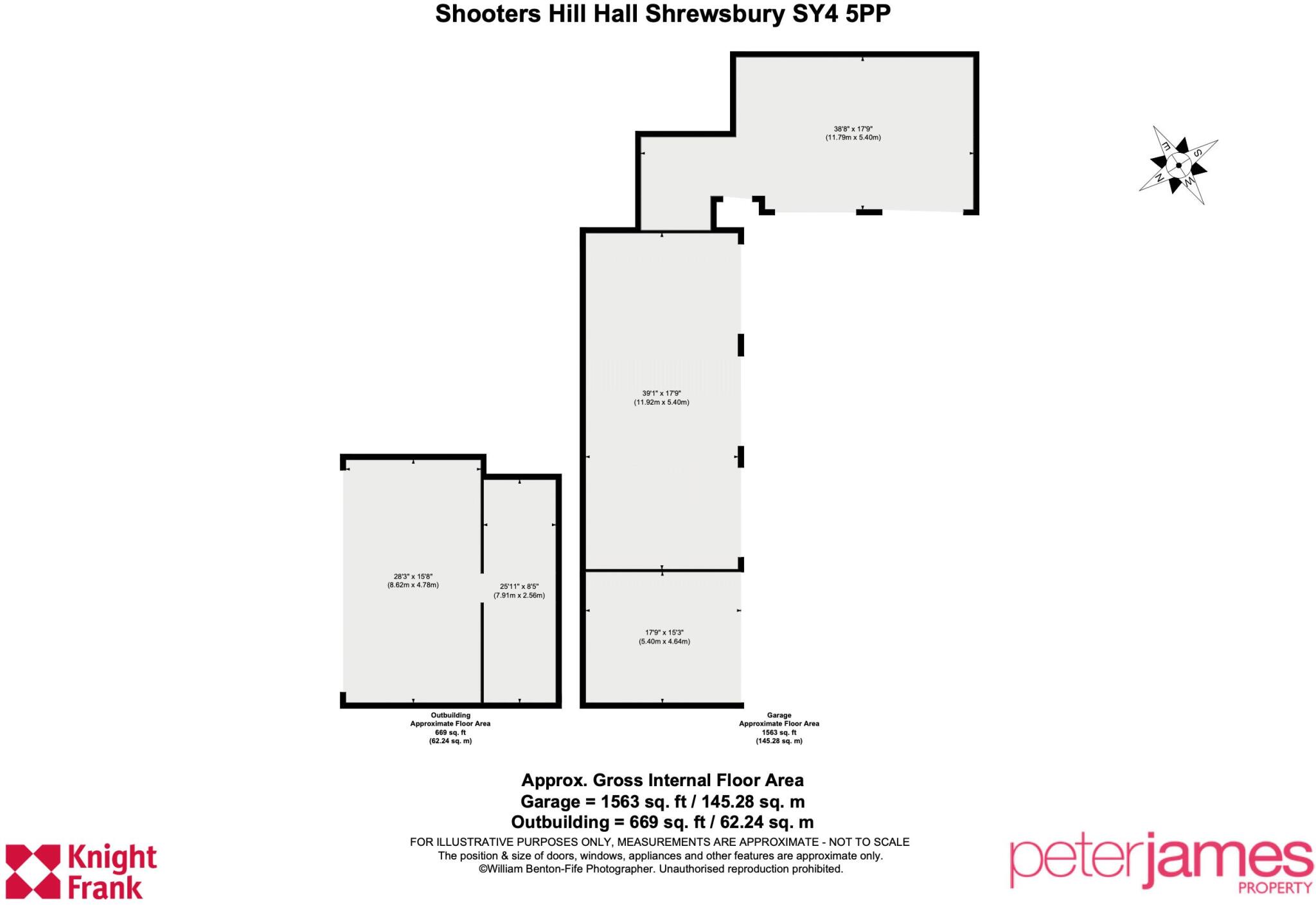 Shooters Hill Hall, Shrewsbury floorplan