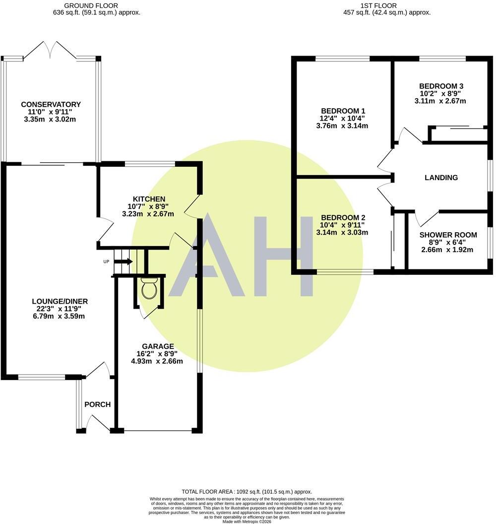 Cherry Tree Road, Manchester floorplan