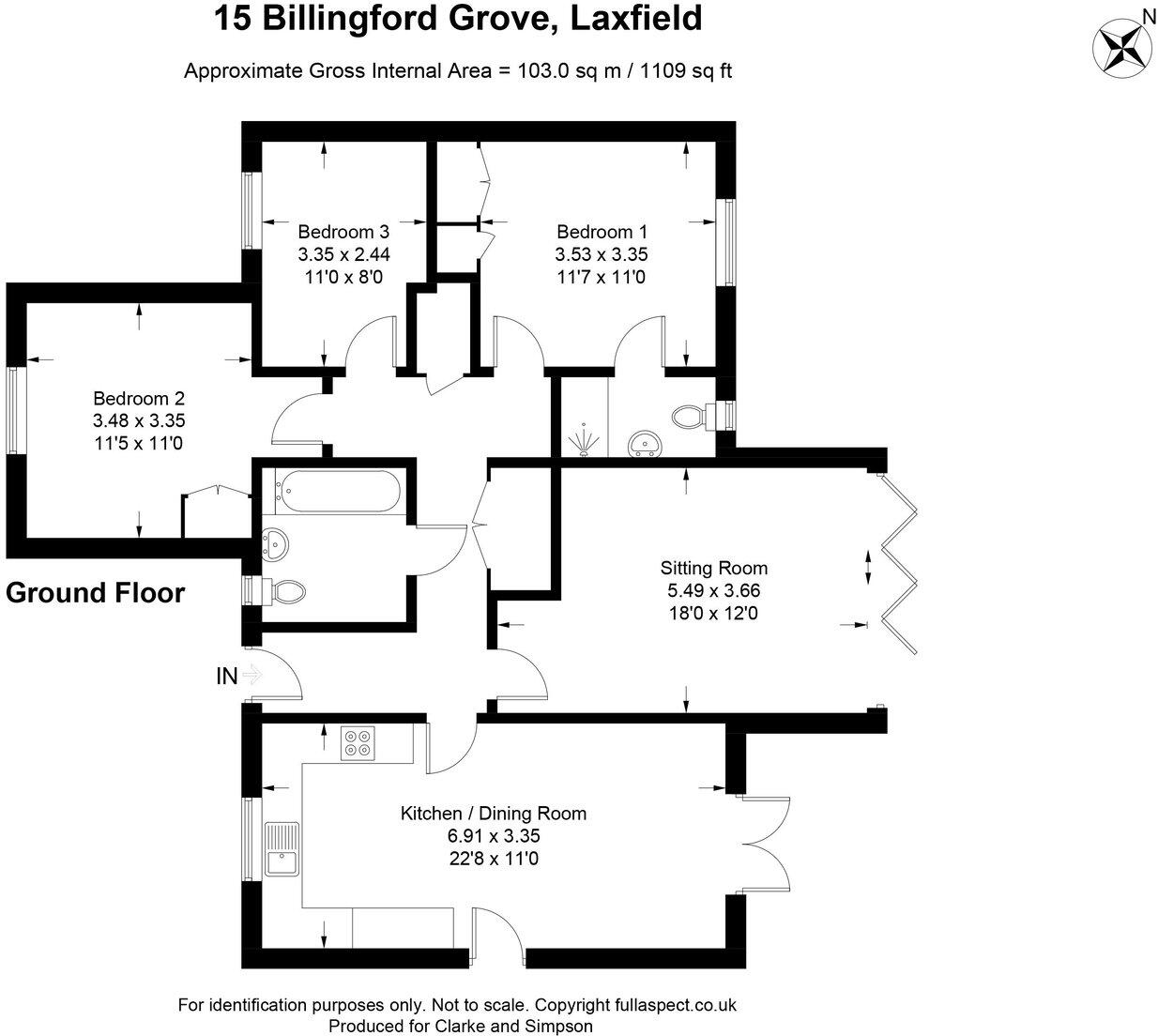 Laxfield, Nr Framlingham, Suffolk floorplan