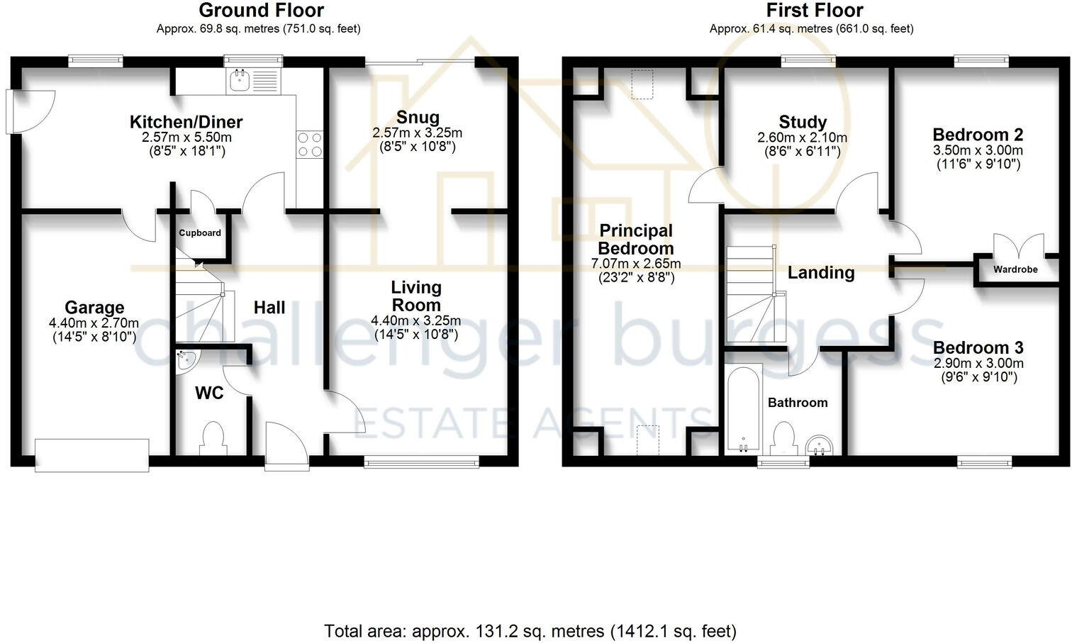 Brock End, Portishead, Bristol, BS20 8AS floorplan