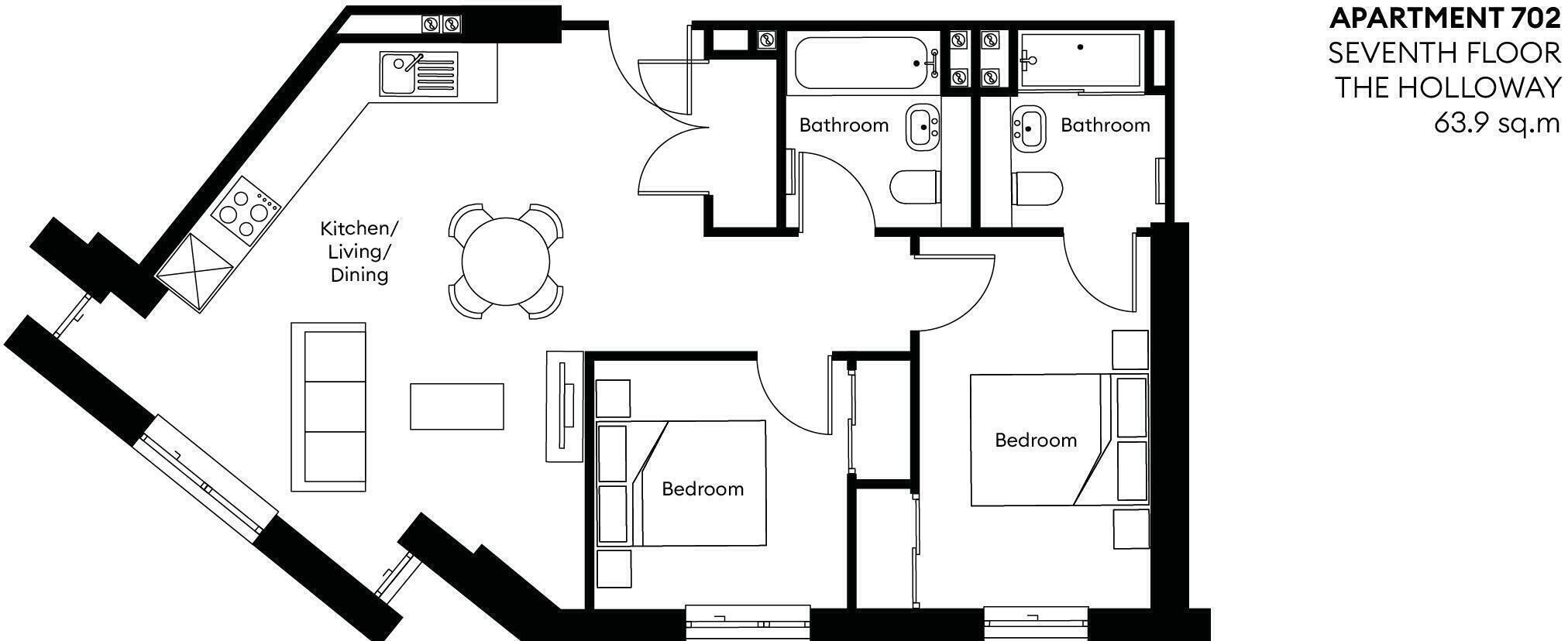 Blucher Street, Birmingham floorplan