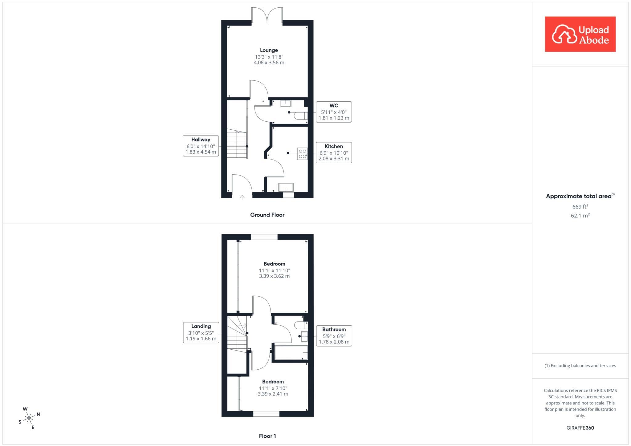 Partridge Crescent, Cambuslang floorplan
