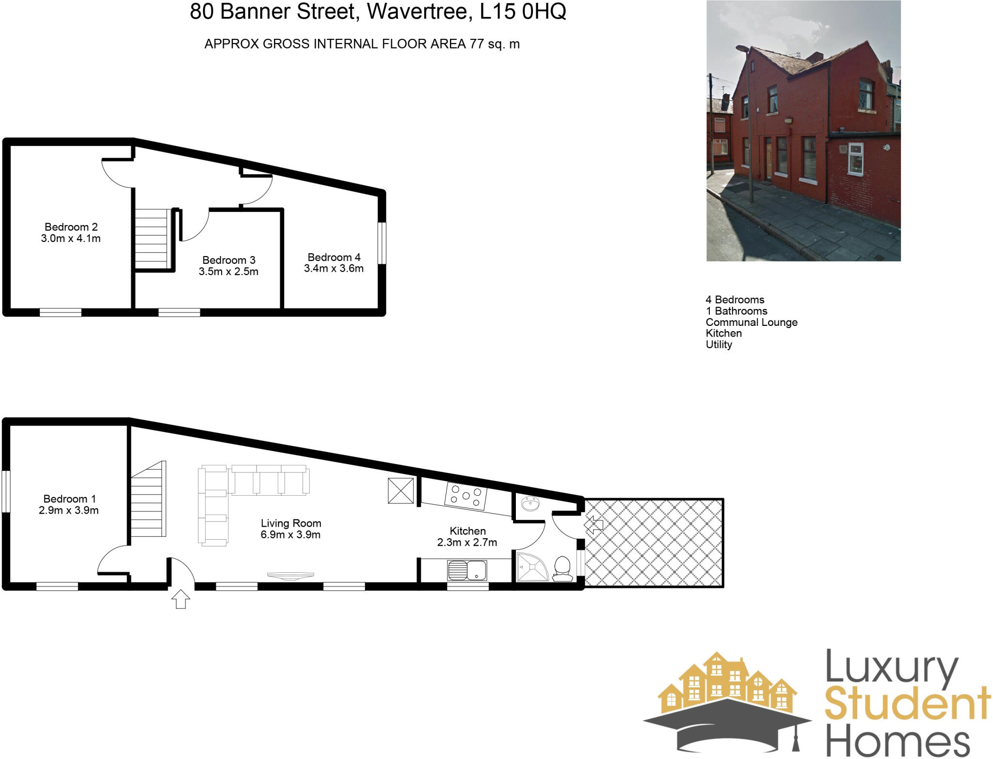 Banner Street, Liverpool floorplan