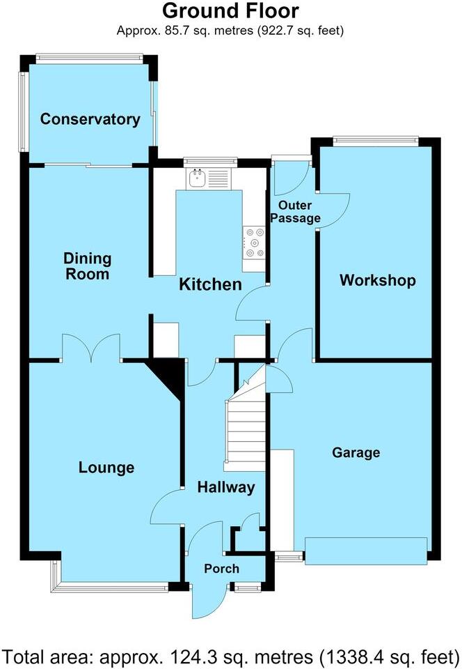 Penfold Drive, Countesthorpe, LE8 floorplan