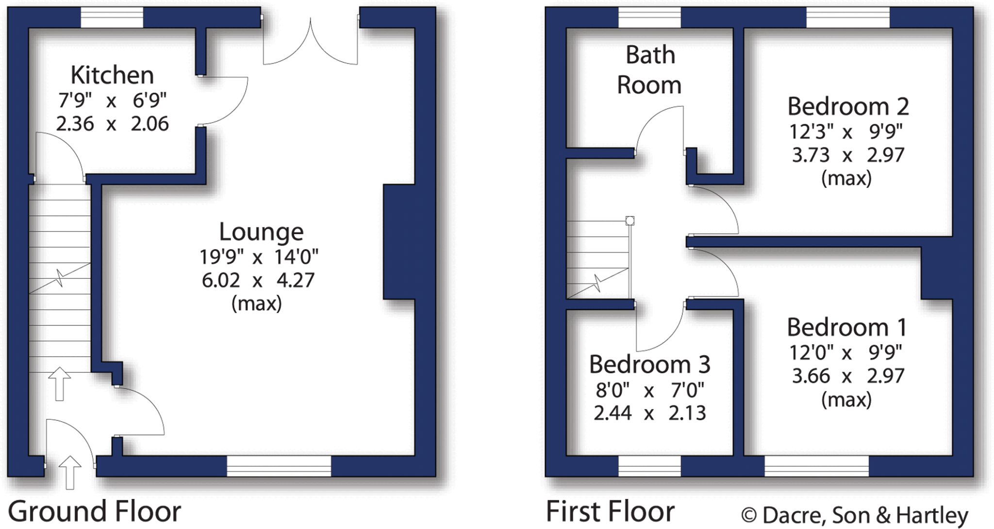 Haworth Road, Bay Of Biscay, Allerton, Bradford, BD15 floorplan