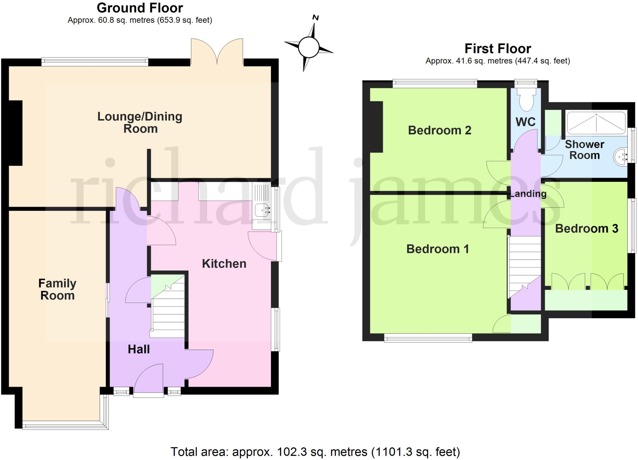 Meadow Walk, Higham Ferrers floorplan